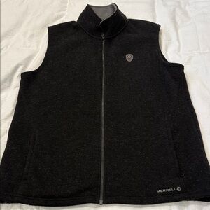 Merrell Charcoal wool vest